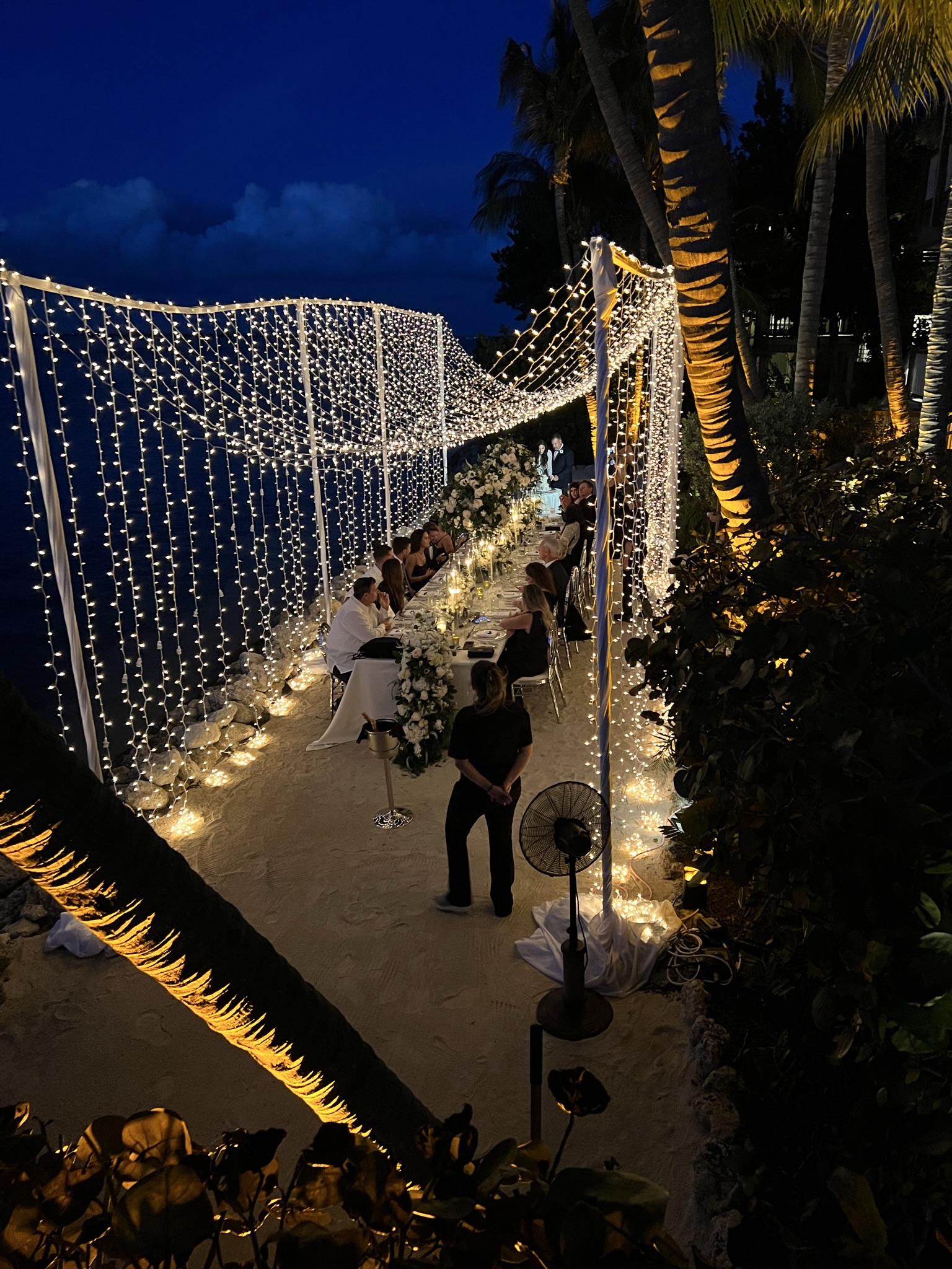 Reception at the beach